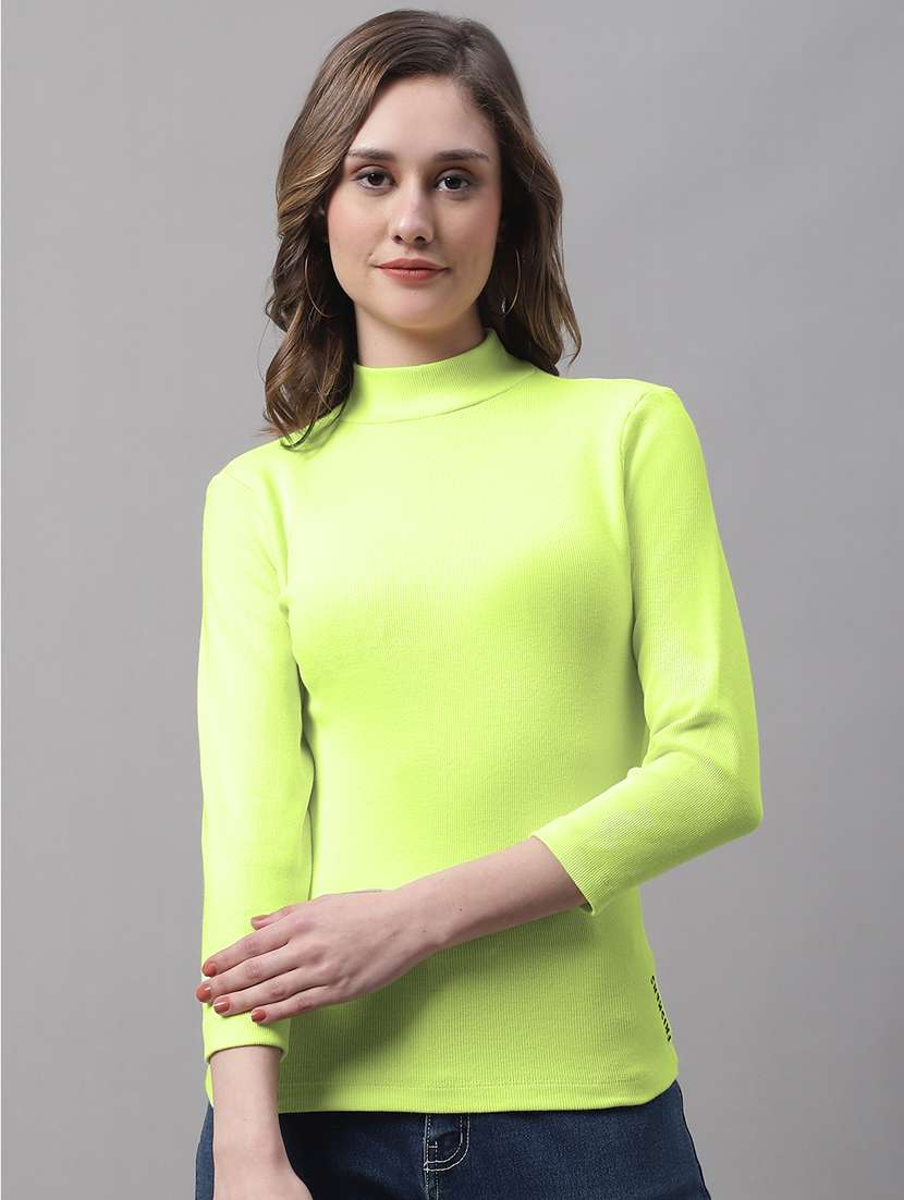 women's straight high neck top - 19986133 -  Zoom Image - 0