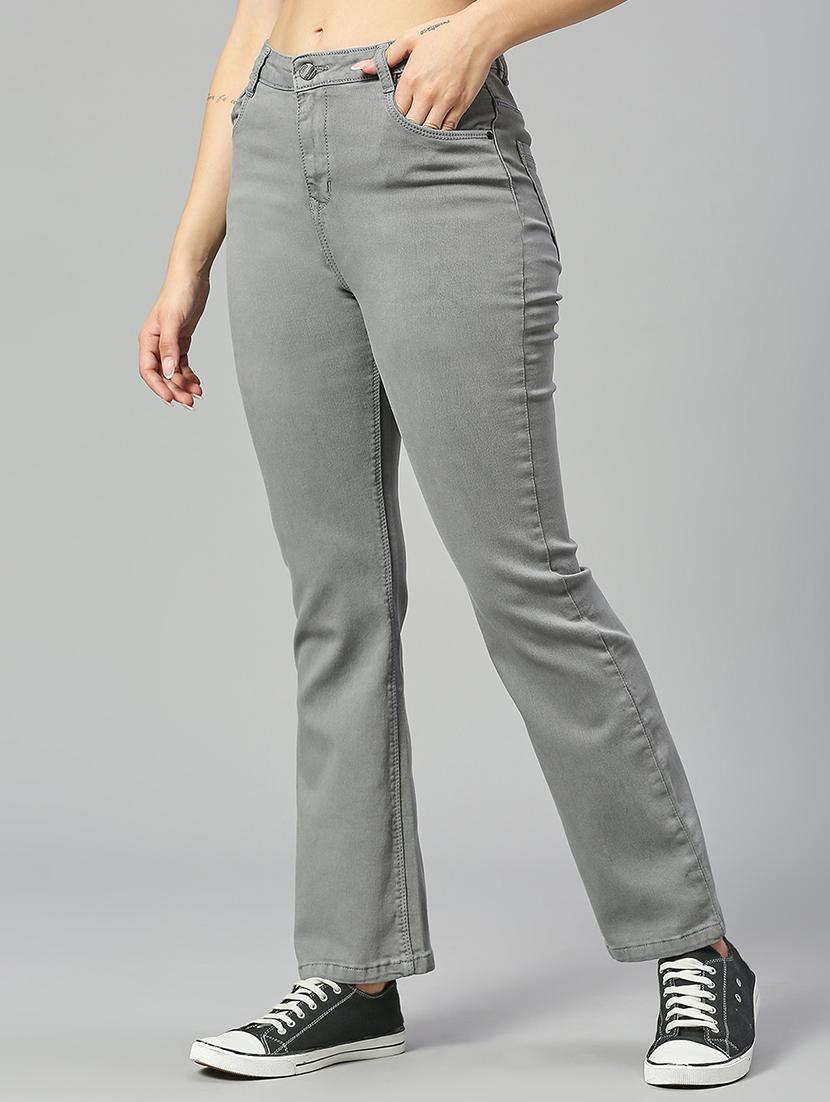 women's plain bootcut jeans - 19987180 -  Standard Image - 1