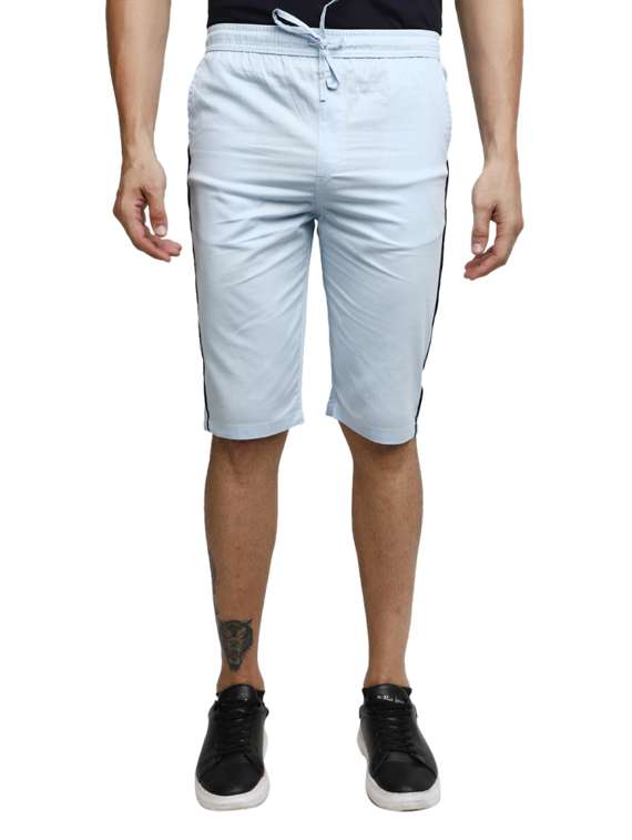mid rise solid shorts