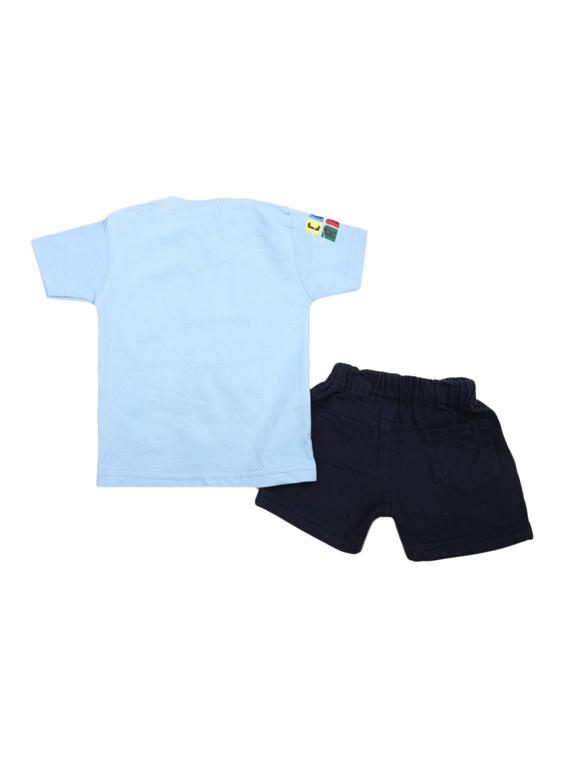 boys printed shorts set - 19987872 - Standard Image - 1
