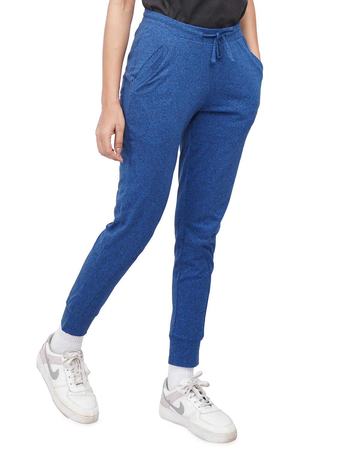 blue cotton joggers - 19989402 - Standard Image - 1
