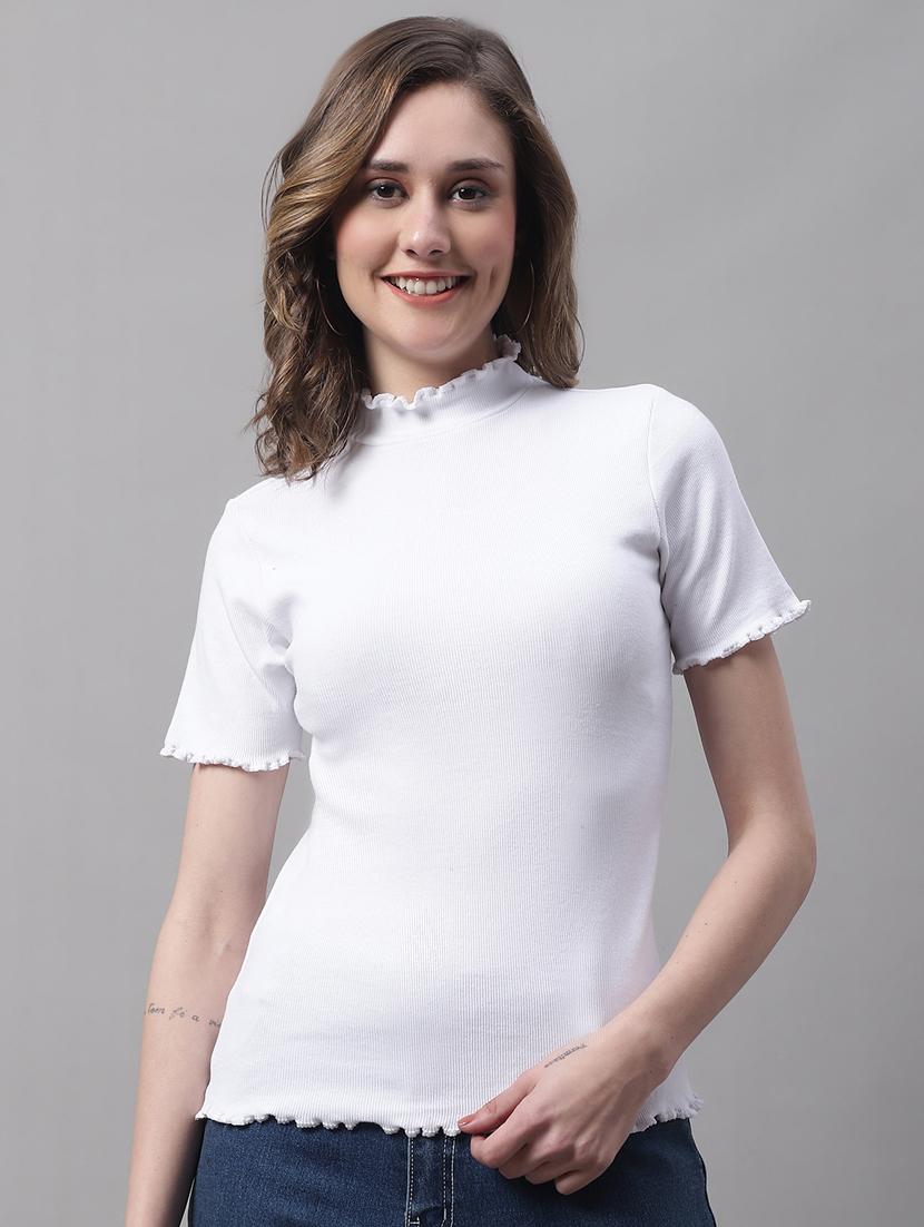 pack of solid mock neck tops - 19989822 -  Standard Image - 1