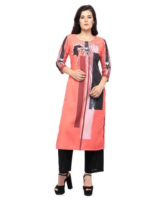 women's straight kurta - 19990172 - Standard Image - 0