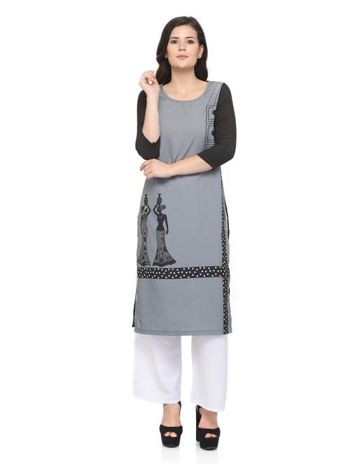 women's straight kurta - 19990186 -  Standard Image - 0