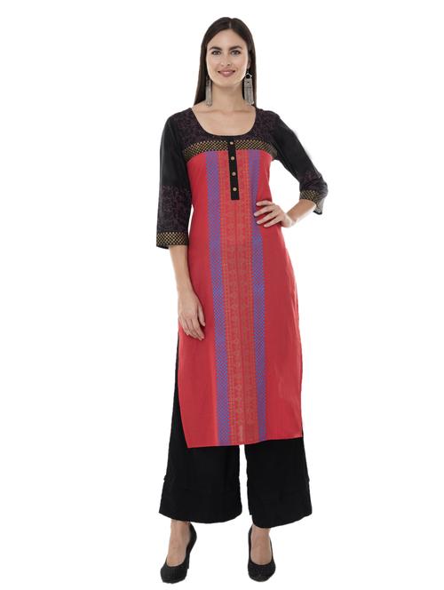women's straight kurta - 19990198 -  Standard Image - 0