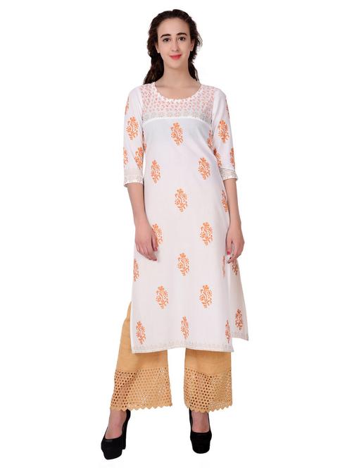 women's straight kurta - 19990203 -  Standard Image - 0