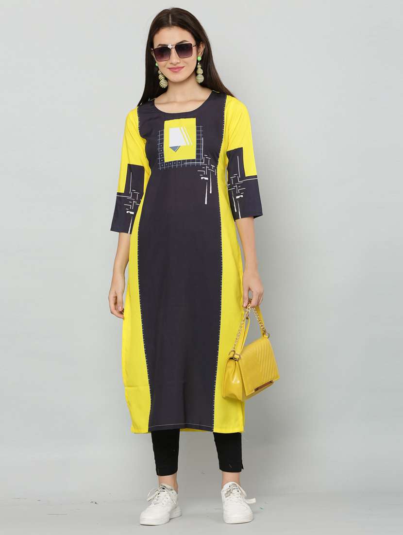 women's straight kurta - 19990229 - Zoom Image - 0