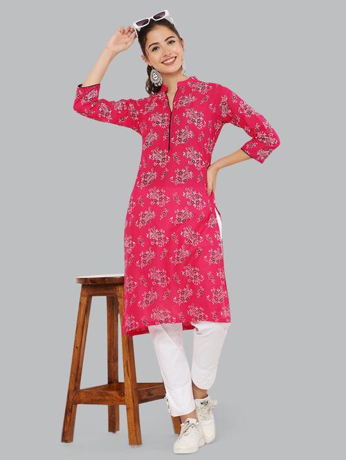 women's straight kurta - 19990234 - Standard Image - 0