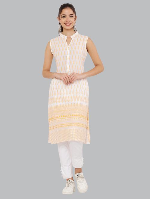 women's straight kurta - 19990235 -  Standard Image - 0