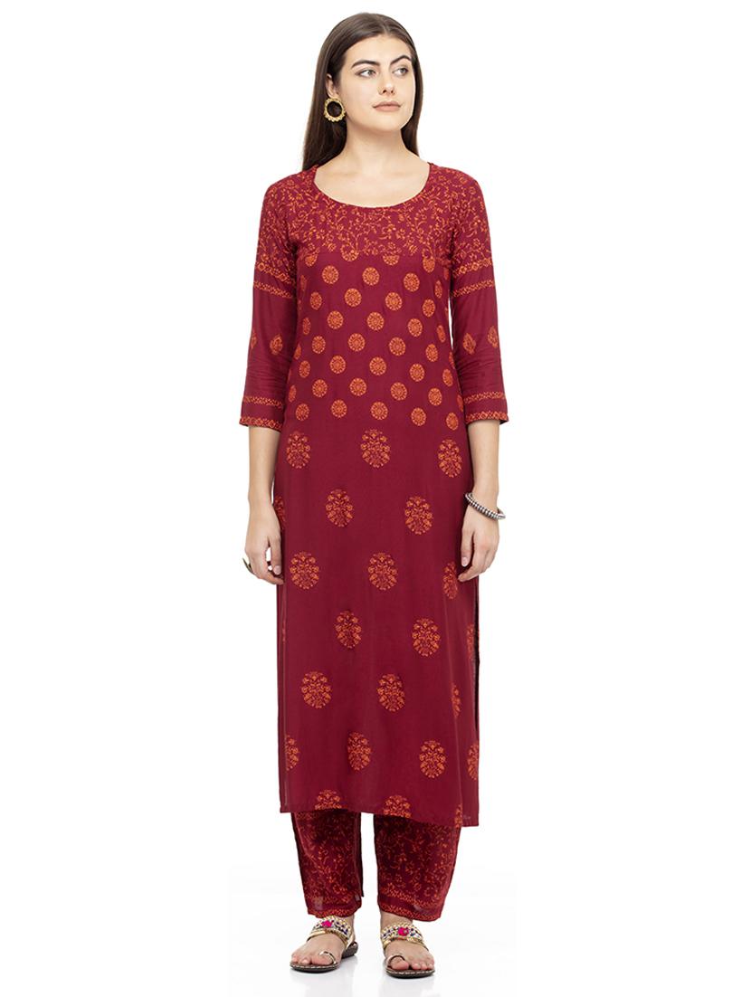 women's straight kurta - 19990270 - Zoom Image - 0