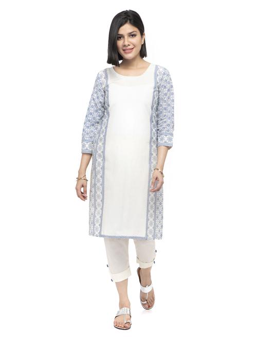 women's straight kurta - 19990278 -  Standard Image - 0