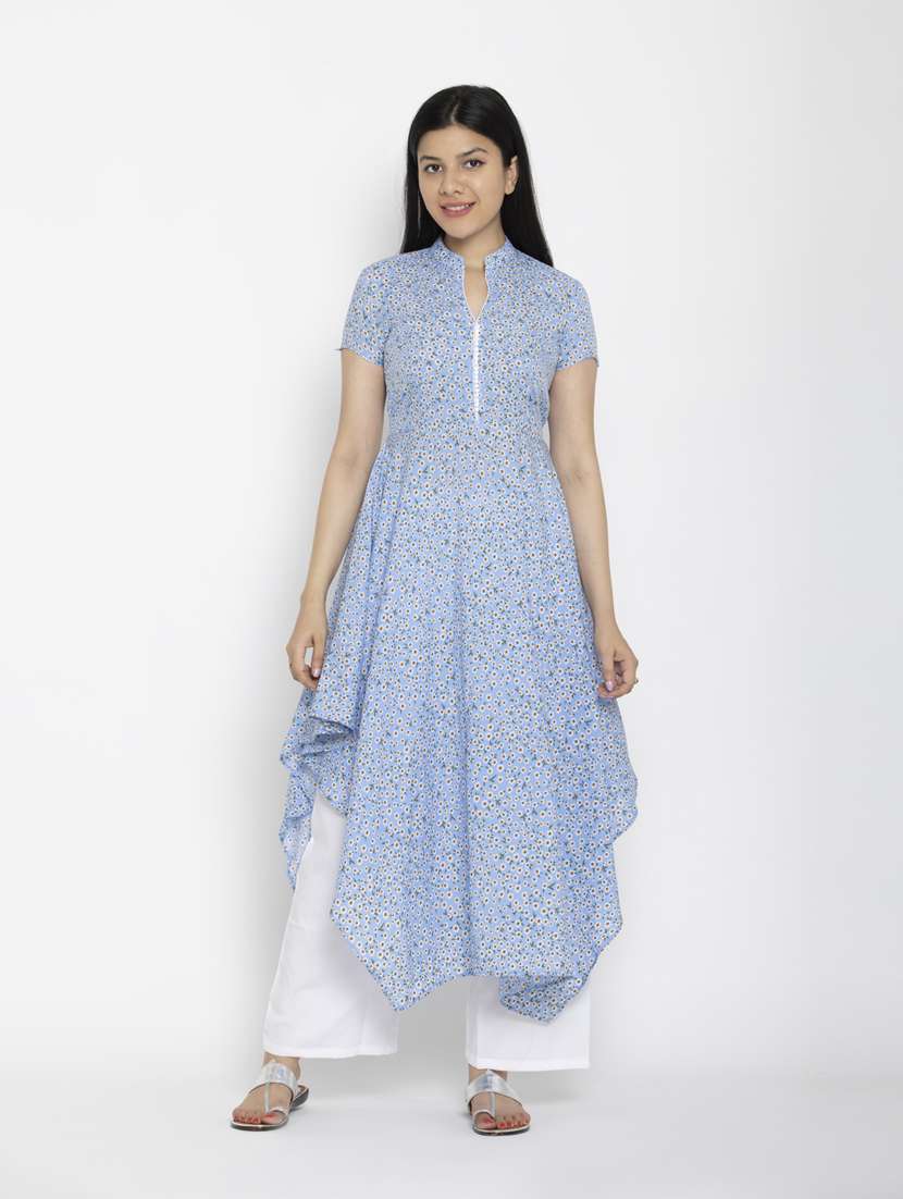 women's asymmetric kurta - 19990283 -  Zoom Image - 0
