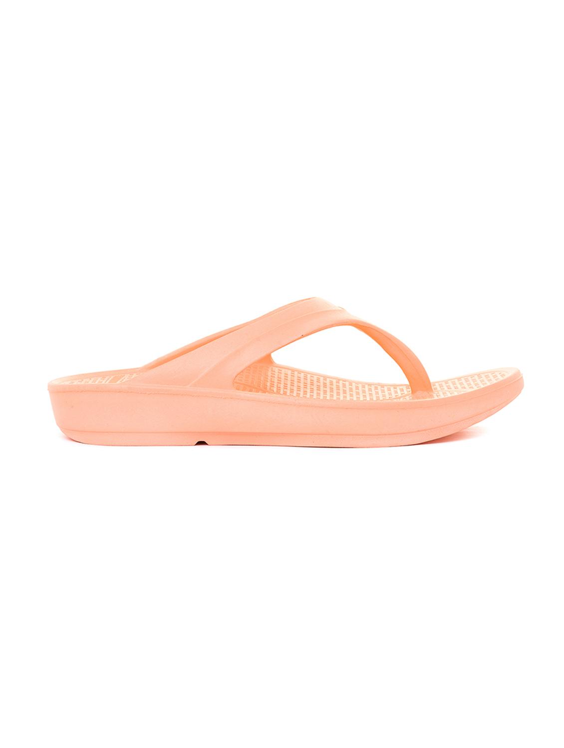 peach slip on flip flop - 19990671 -  Standard Image - 1