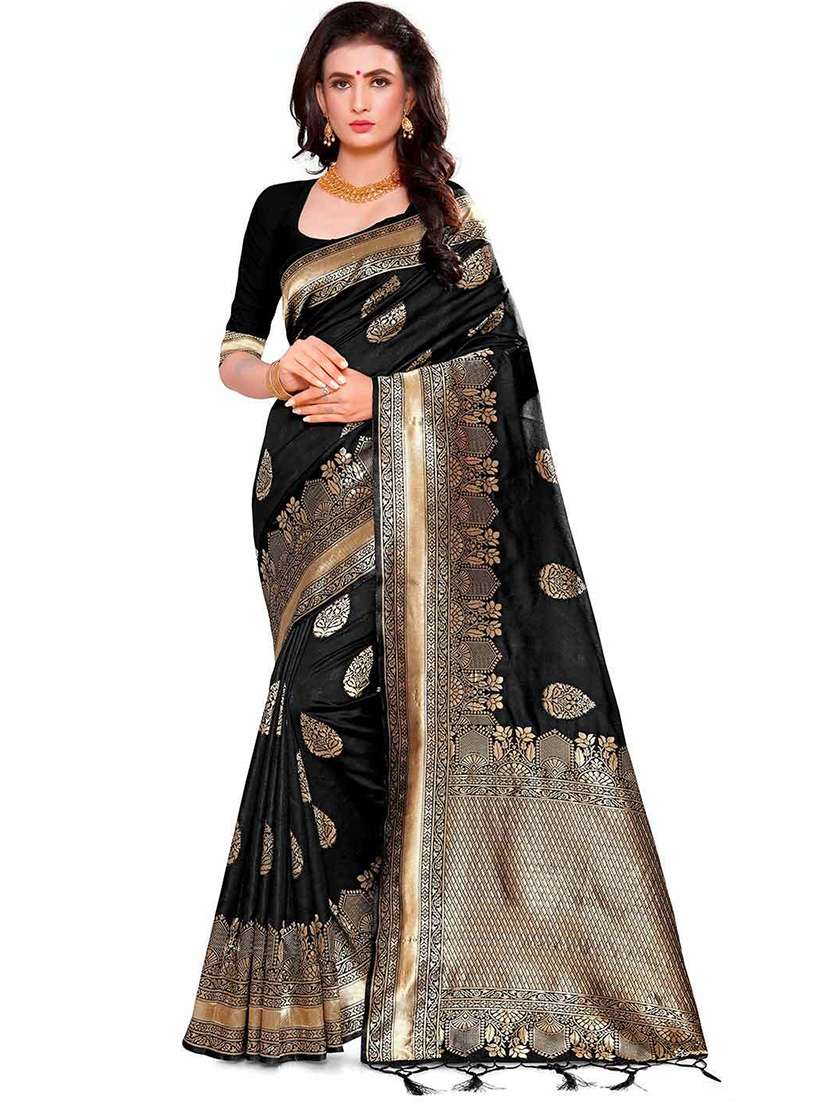 women's banarasi saree with blouse