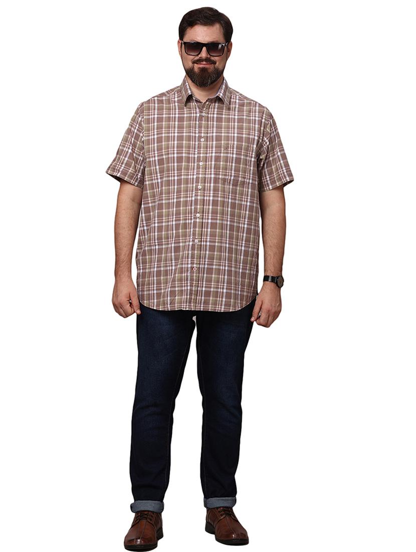mens checks casual shirt - 19992074 - Standard Image - 4