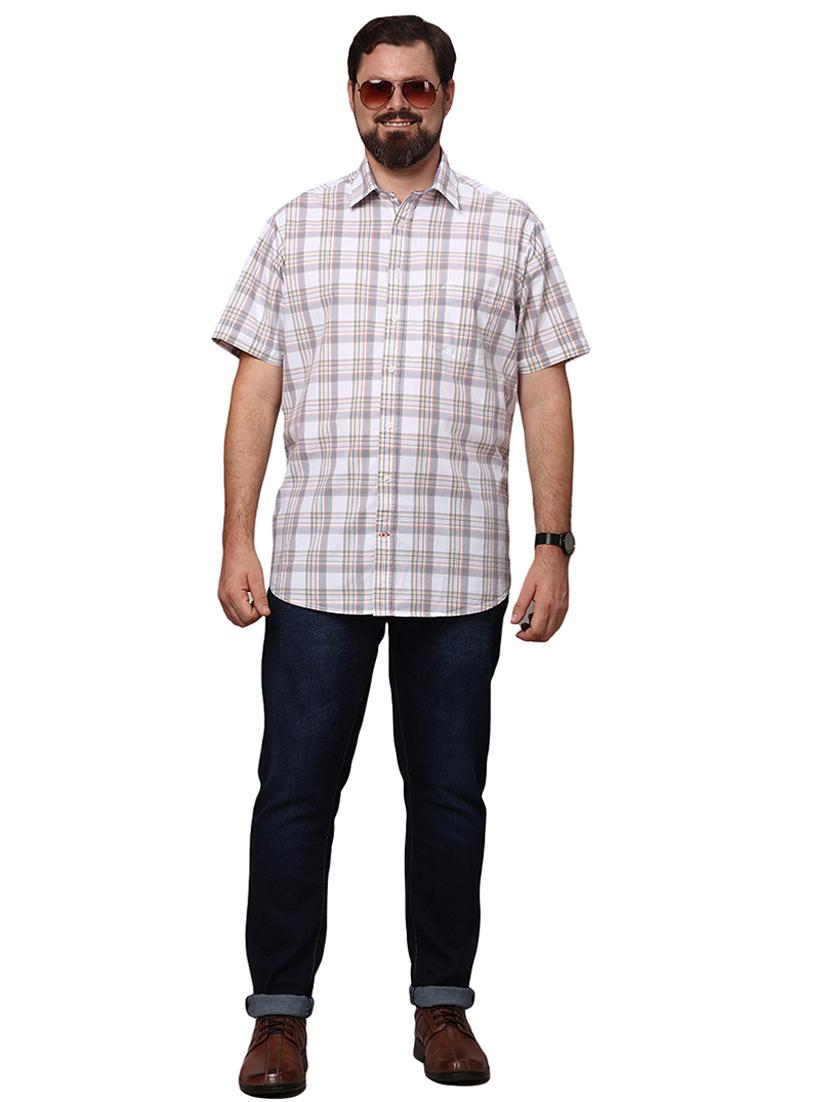 mens checks casual shirt - 19992075 - Standard Image - 4