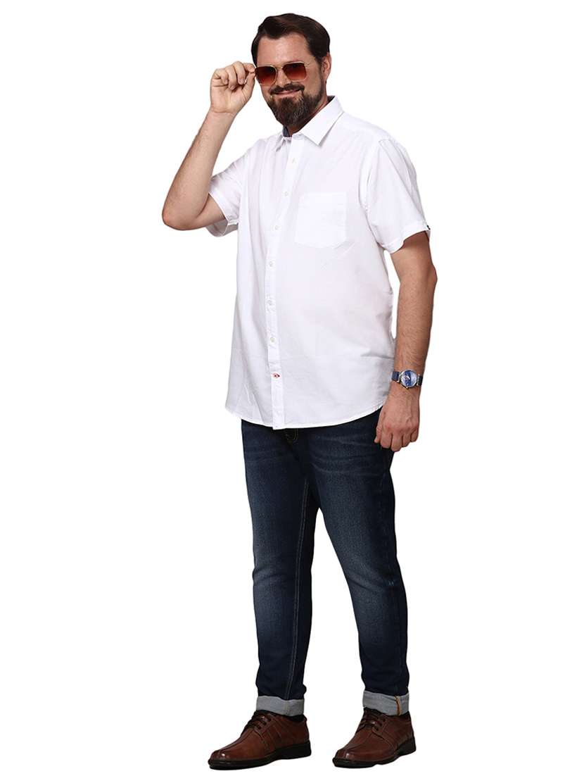 mens solid casual shirt - 19992087 -  Standard Image - 4