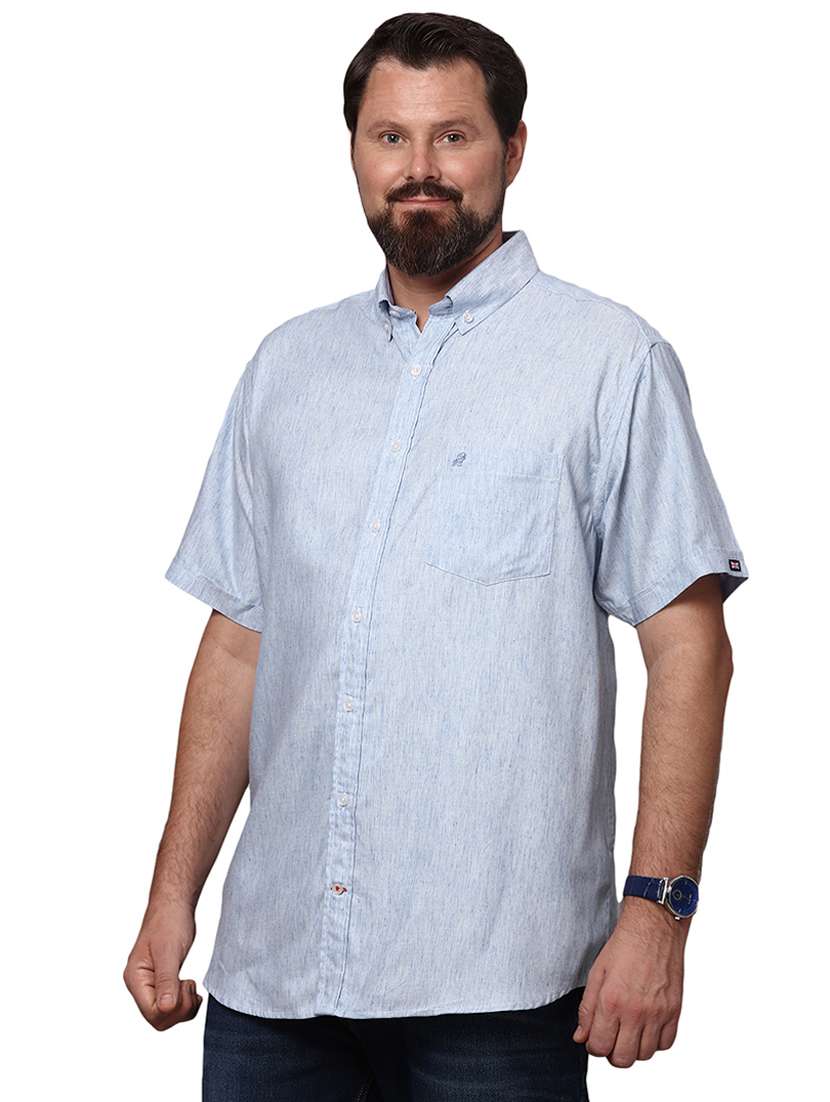 mens solid casual shirt - 19992092 -  Standard Image - 1