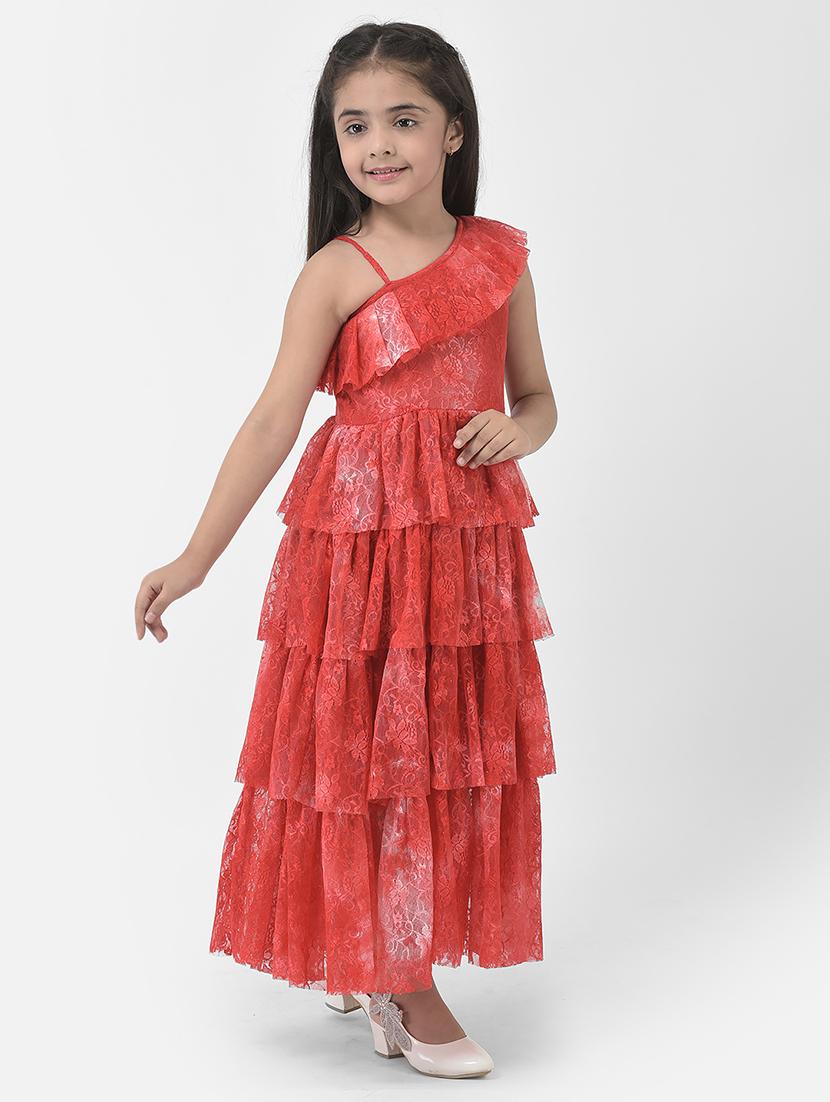 girls asymmetric neck sleeveless dress - 19992262 - Standard Image - 1