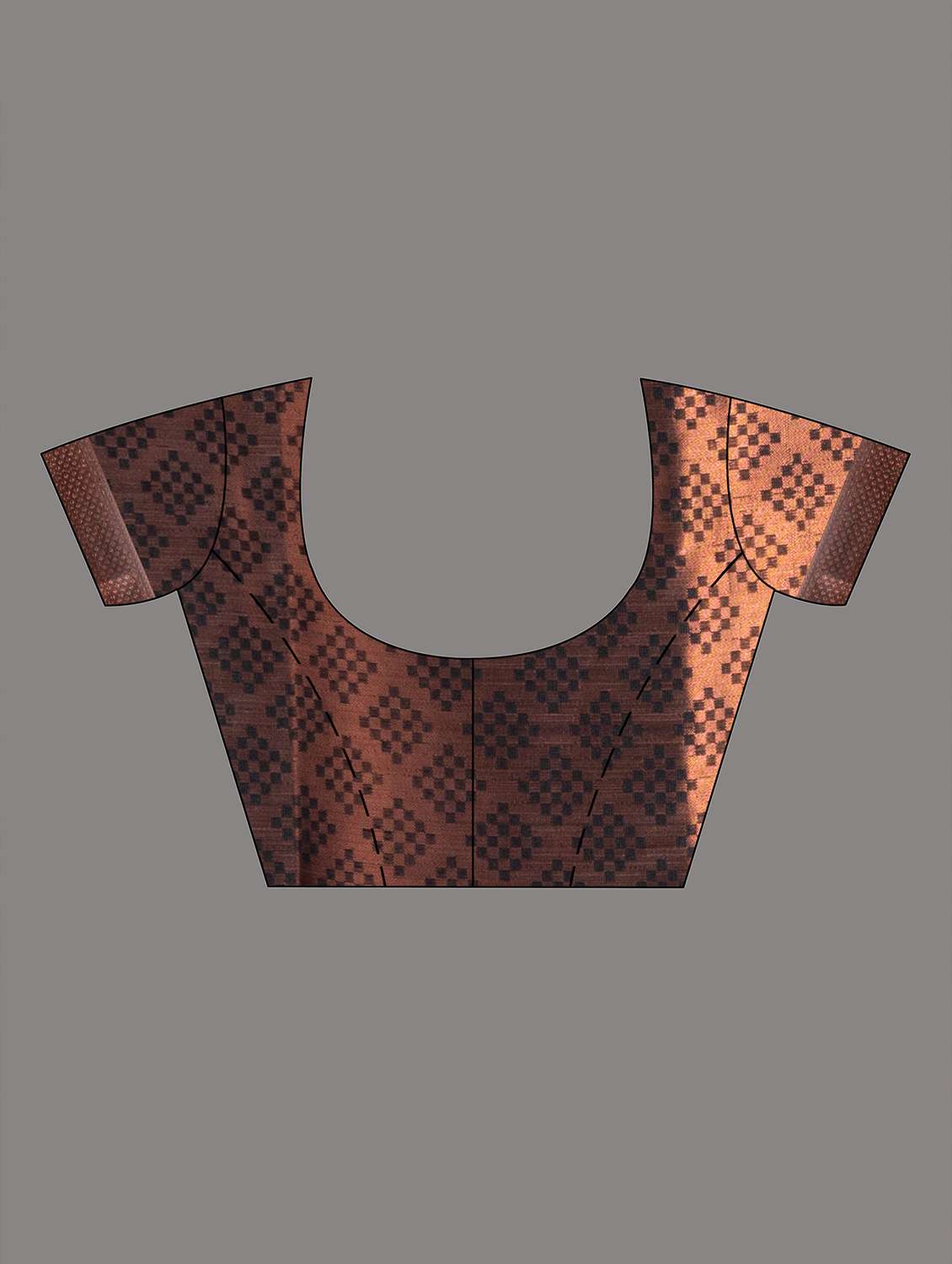 women's self design green colored saree with blouse - 19993216 -  Standard Image - 4