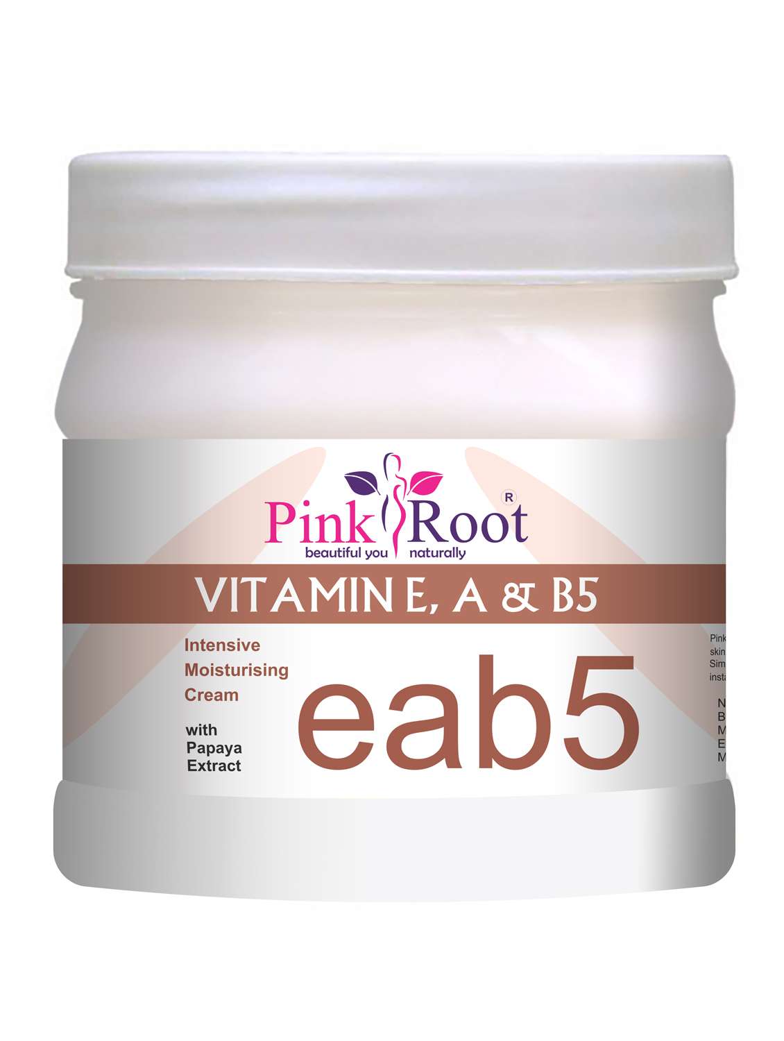 pinkroot vitamine e, a & b5 cream for intensive moisturising & dark spot (500 ml)
