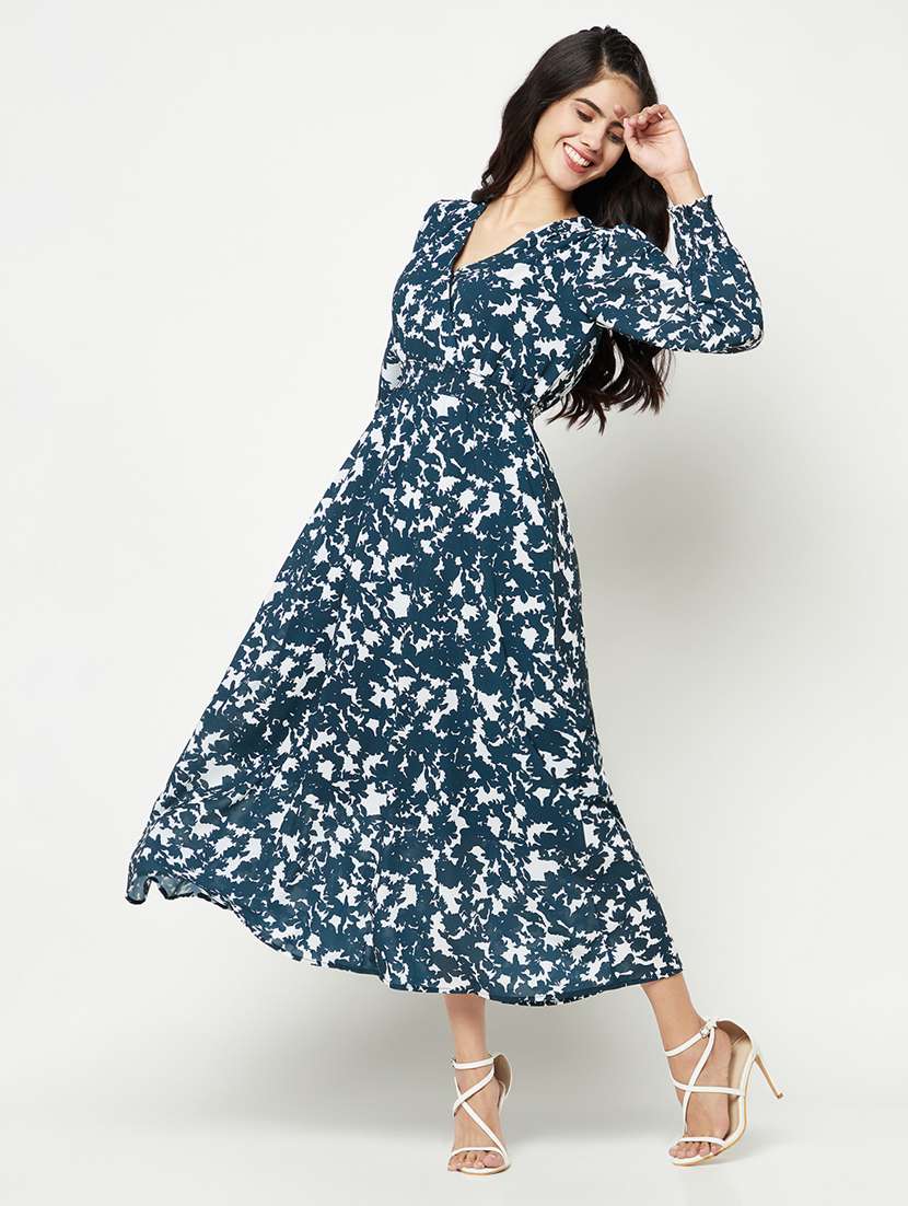 women's fit & flare floral dress - 19994341 -  Standard Image - 4