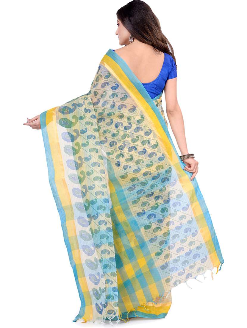 women's self design multi colored saree - 19994402 -  Standard Image - 1