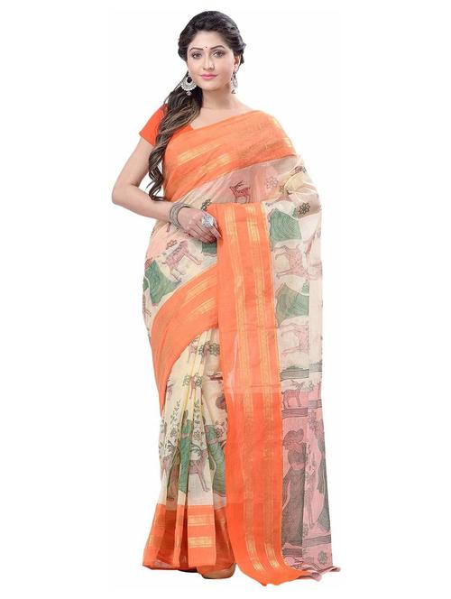 women's self design multi colored saree - 19994683 - Standard Image - 0