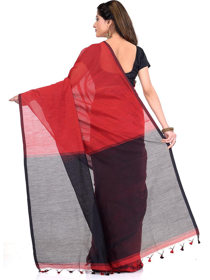 women's self design maroon colored saree with blouse - 19994726 - Standard Image - 1