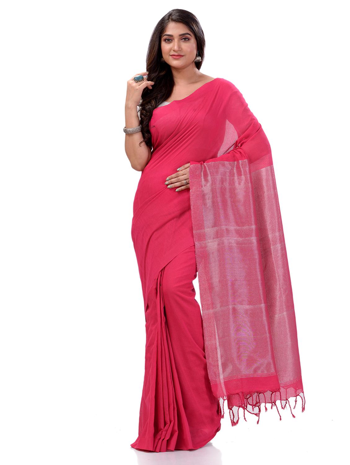 women's self design pink colored saree - 19994819 - Zoom Image - 0