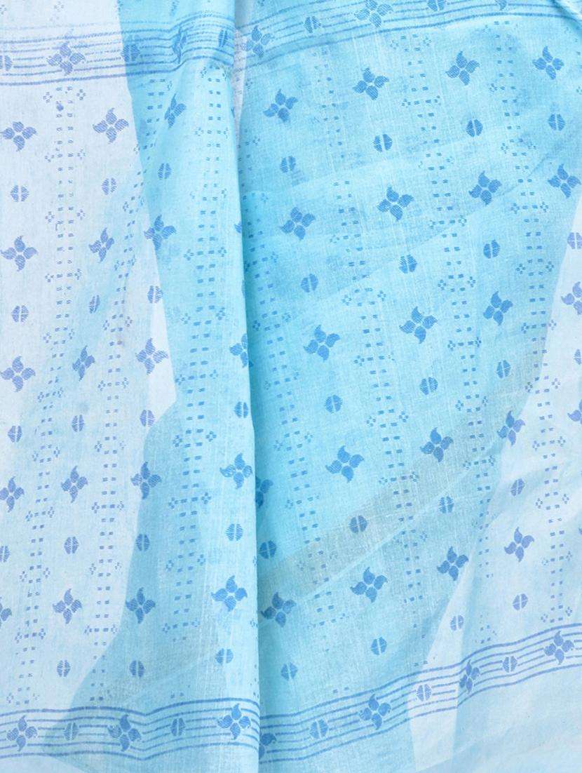 women's self design light blue colored saree - 19994823 -  Standard Image - 1