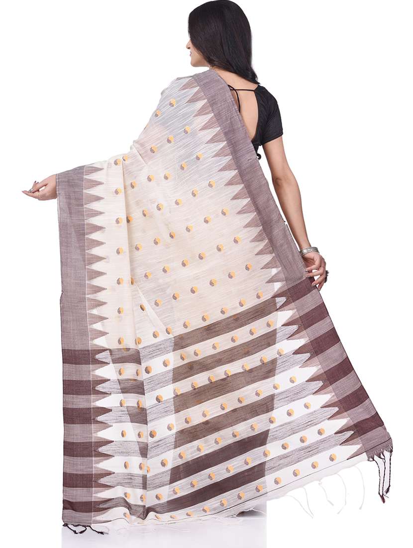 women's printed multi colored saree with blouse - 19994862 -  Standard Image - 1