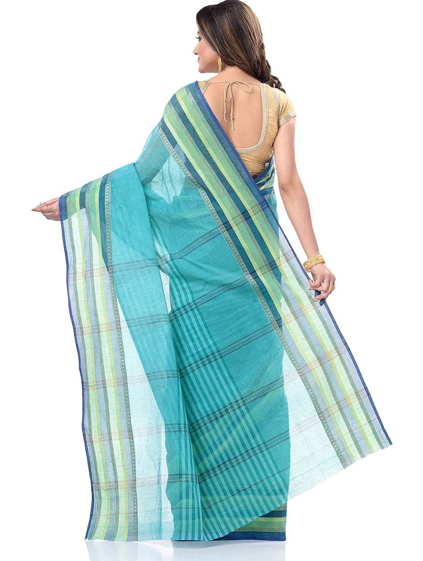 women's self design sea green colored saree - 19994902 -  Standard Image - 1