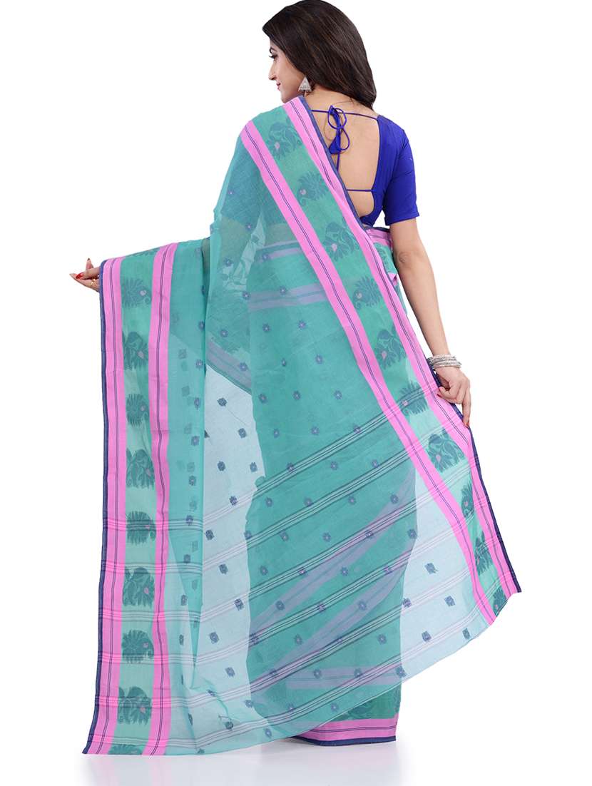 women's self design light blue colored saree - 19994916 -  Standard Image - 1