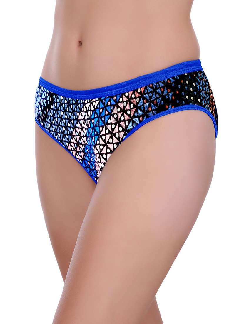 blue cotton bikini panty - 19994949 -  Standard Image - 1