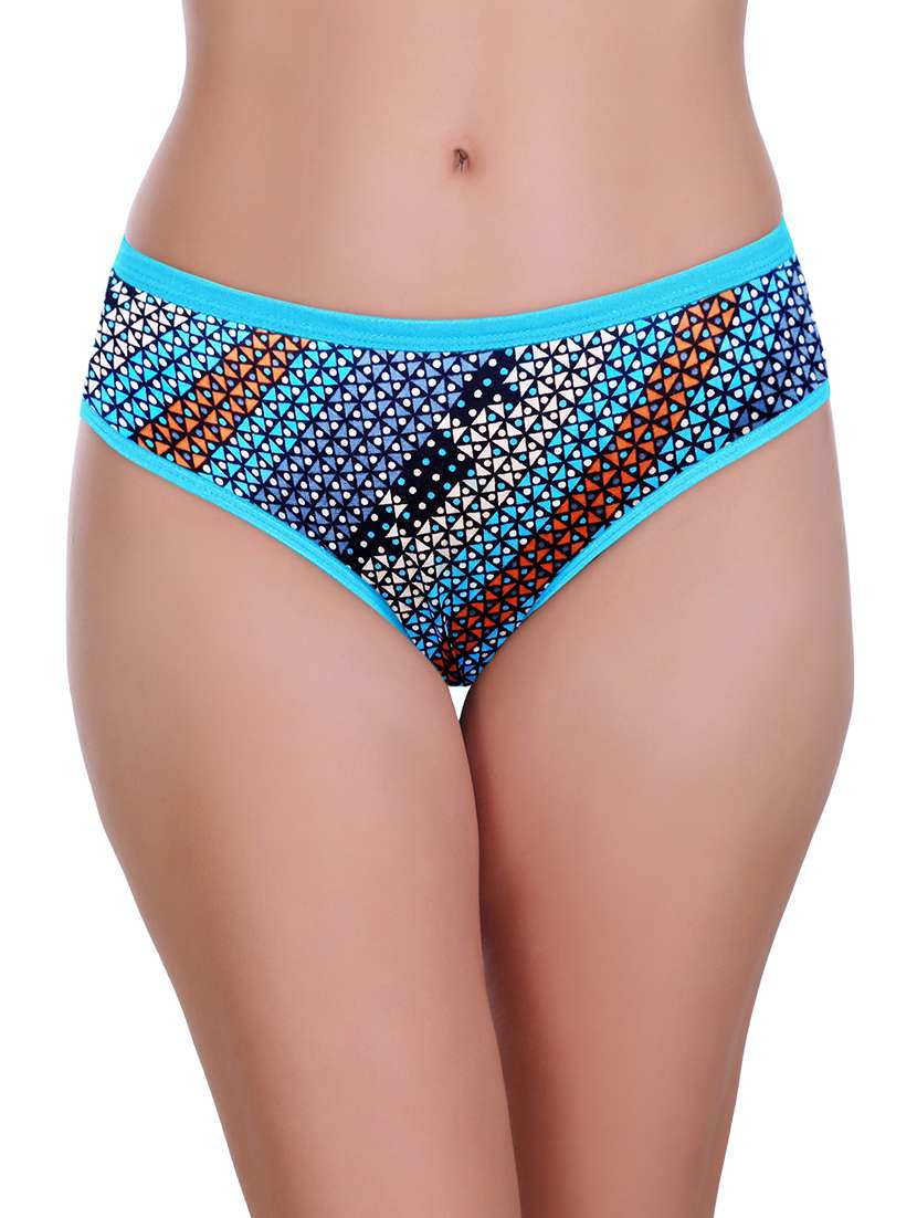 light blue cotton bikini panty combo - 19994956 -  Standard Image - 1