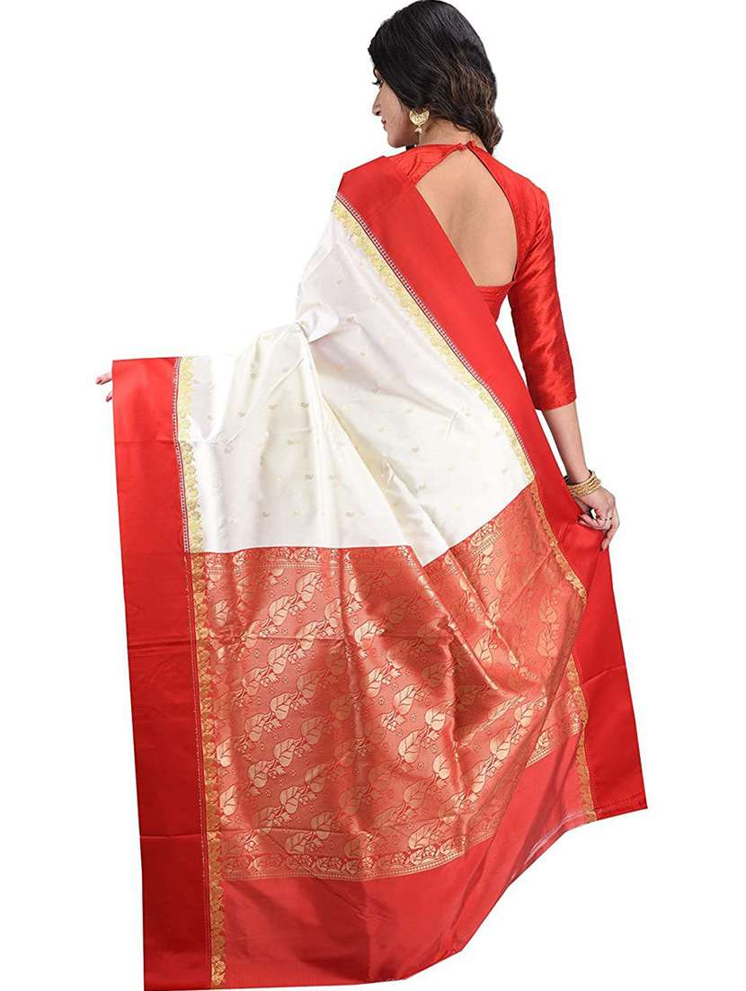 women's self design multi colored saree with blouse - 19994982 -  Standard Image - 1