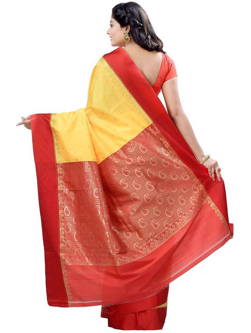 women's banarasi saree with blouse - 19994983 -  Standard Image - 1
