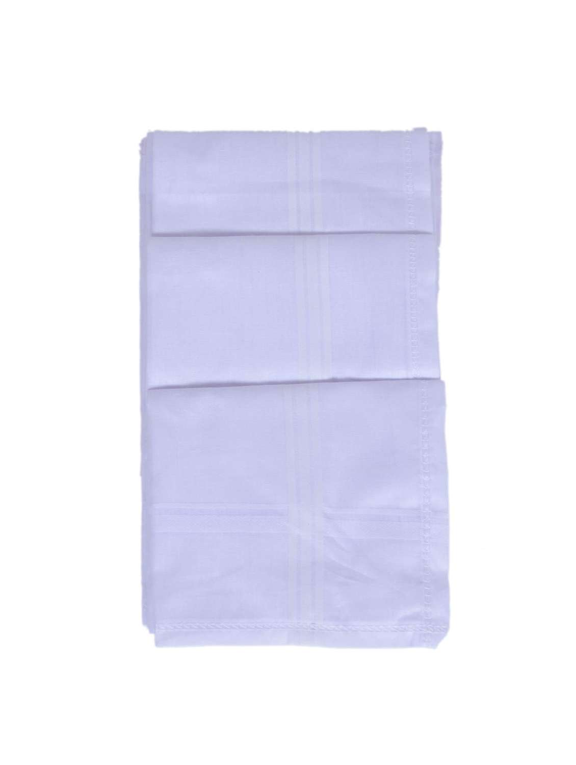 white 100% cotton handkerchief - 19995105 -  Standard Image - 1