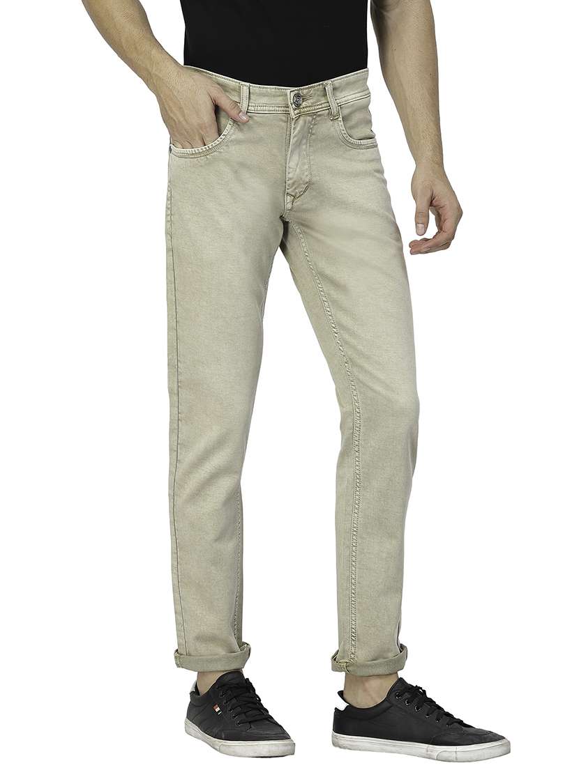 mens slim fit plain jeans - 19995345 -  Standard Image - 1