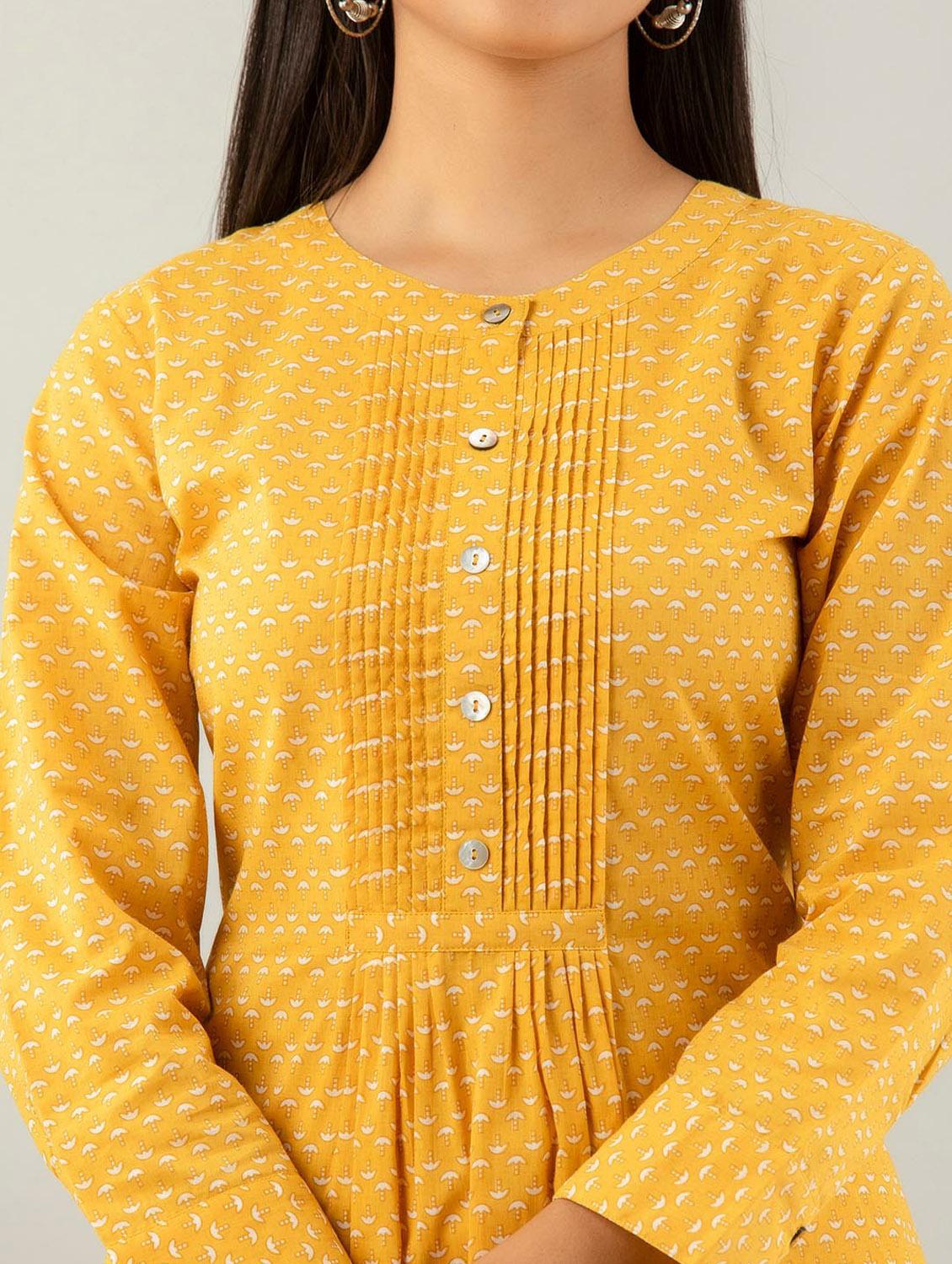 printed cotton short kurti - 19995584 - Standard Image - 4