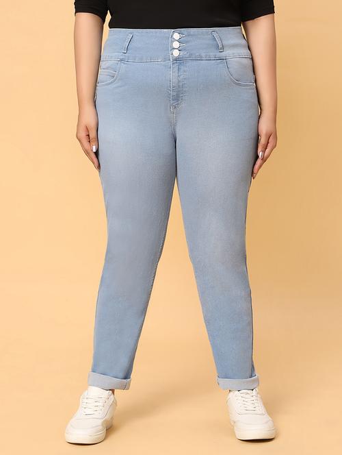 women's plain slim fit jeans - 19997246 -  Standard Image - 0