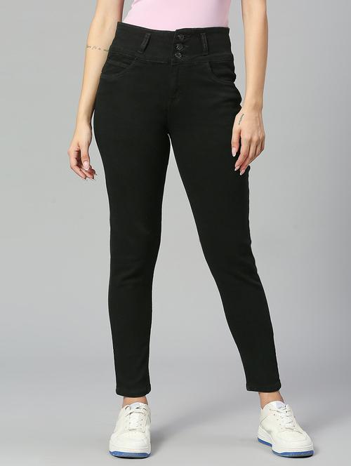 women's plain slim fit jeans - 19997260 -  Standard Image - 0