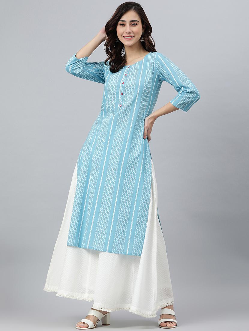 women's straight kurta - 19999372 -  Zoom Image - 0