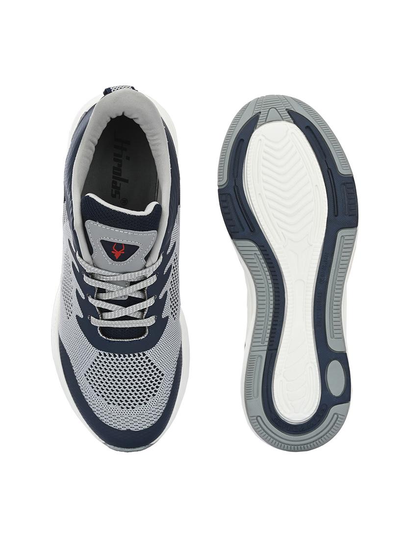 grey lace up sport shoe - 19999837 - Standard Image - 4