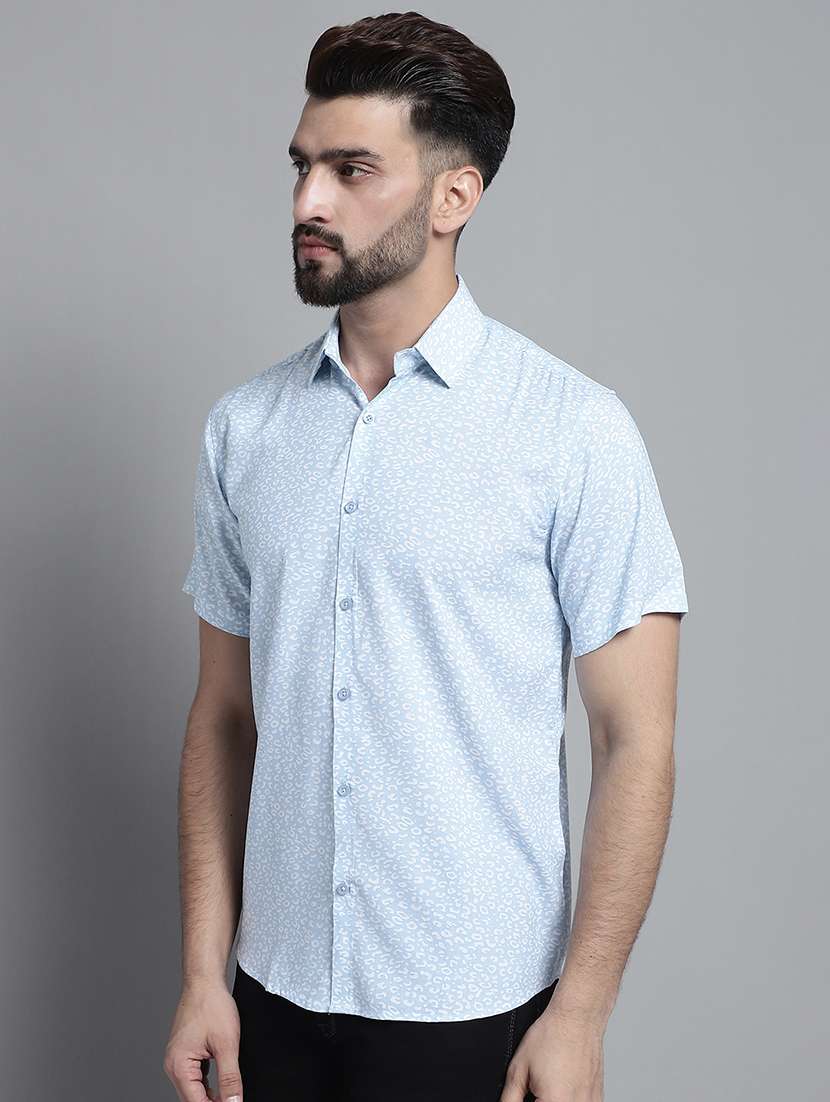 mens animal print casual shirt - 20002320 -  Standard Image - 1