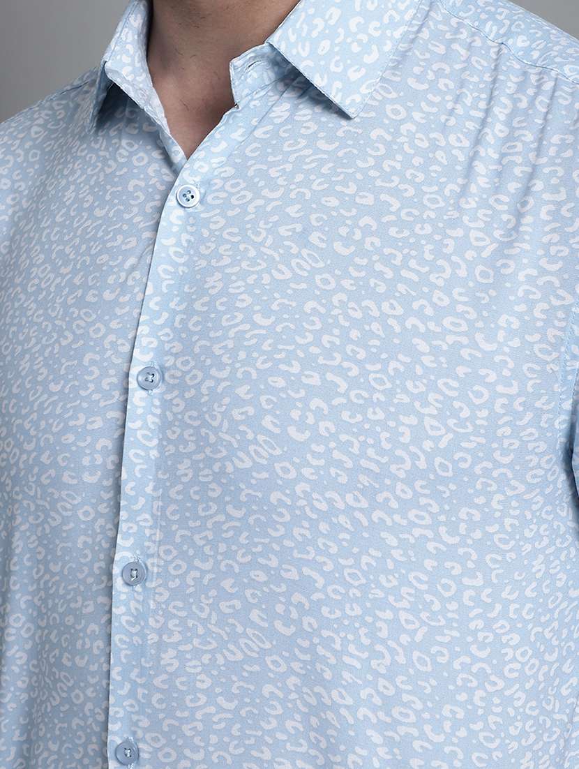 mens animal print casual shirt - 20002320 -  Standard Image - 4