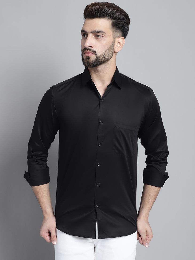 mens solid casual shirt - 20002326 -  Zoom Image - 0