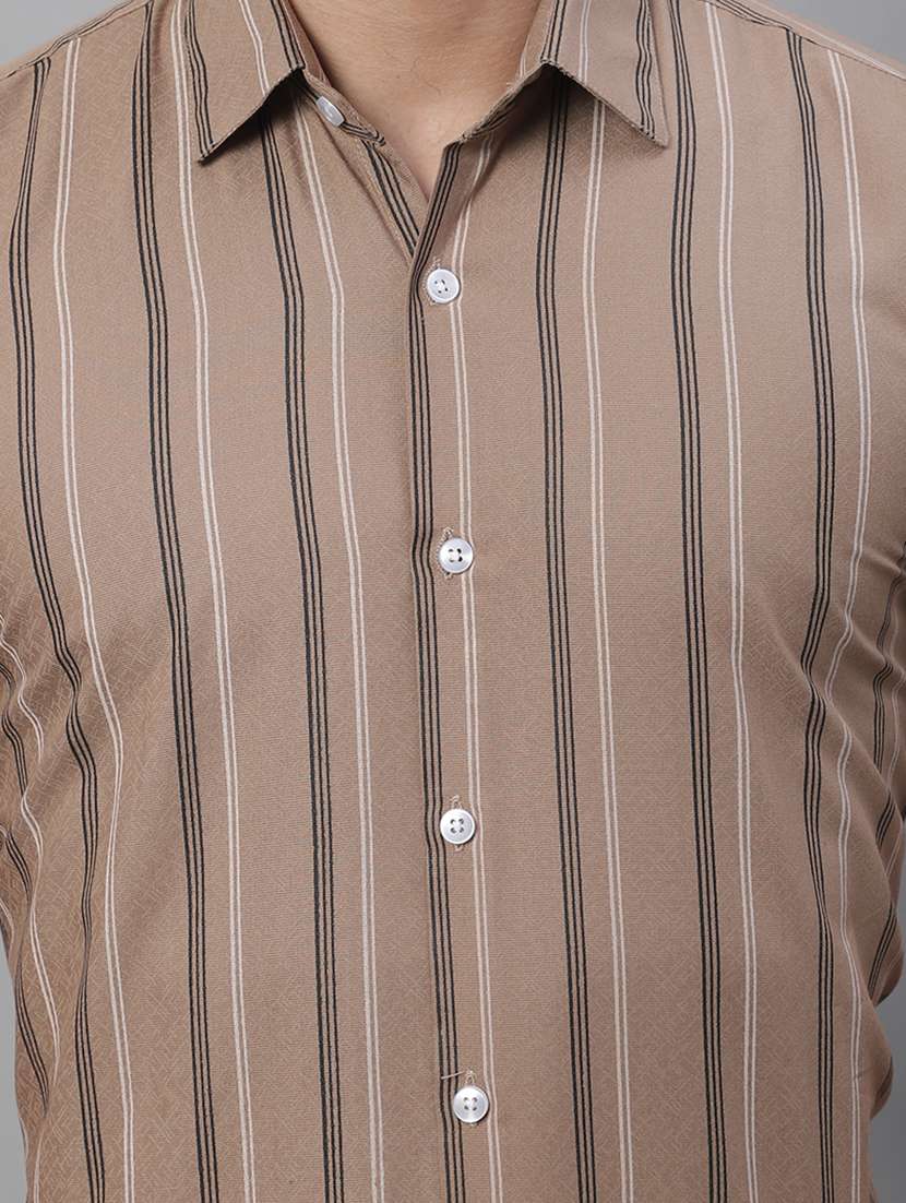mens stripes formal shirt - 20002357 -  Standard Image - 4