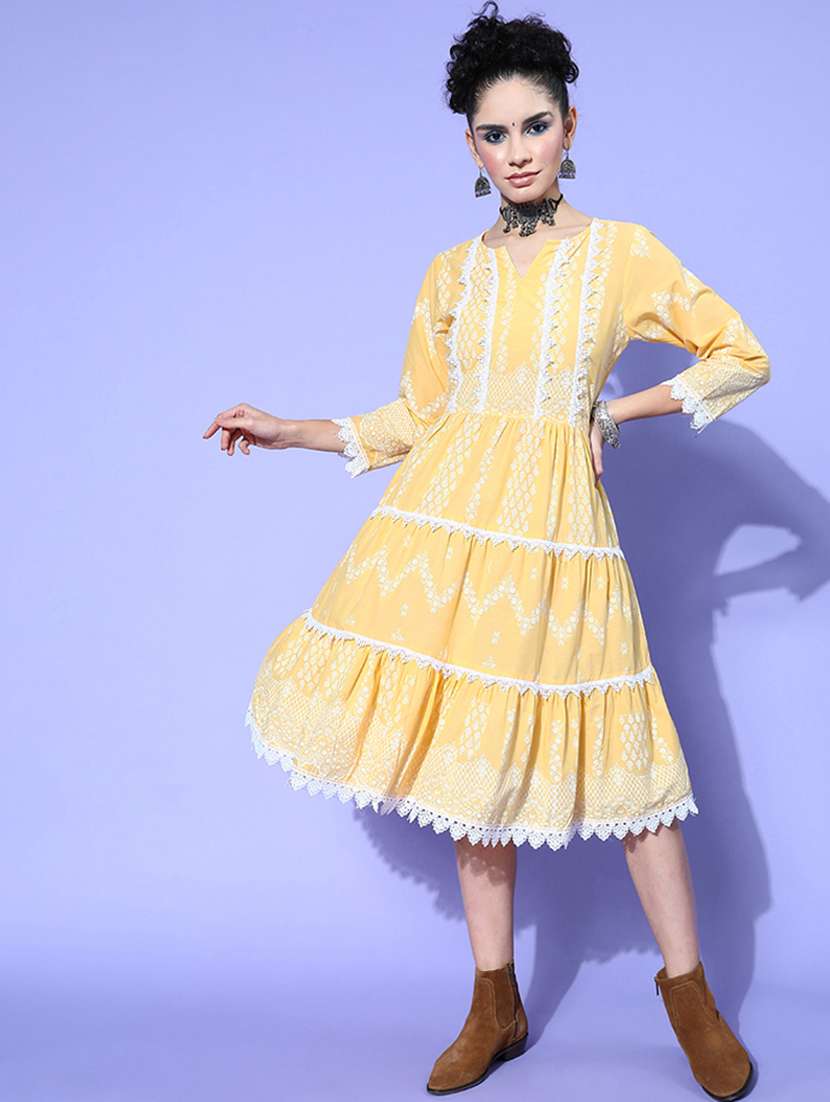 women's tiered dress midi dress